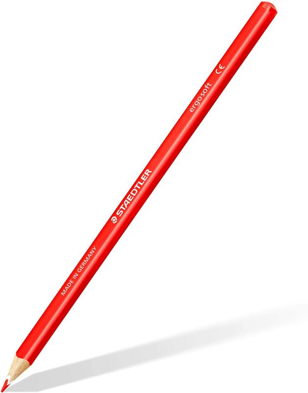 STAEDTLER Buntstifte ergo soft, ergonomische Dreikantform, 36 Buntstifte in brillanten Farben im Metalletui