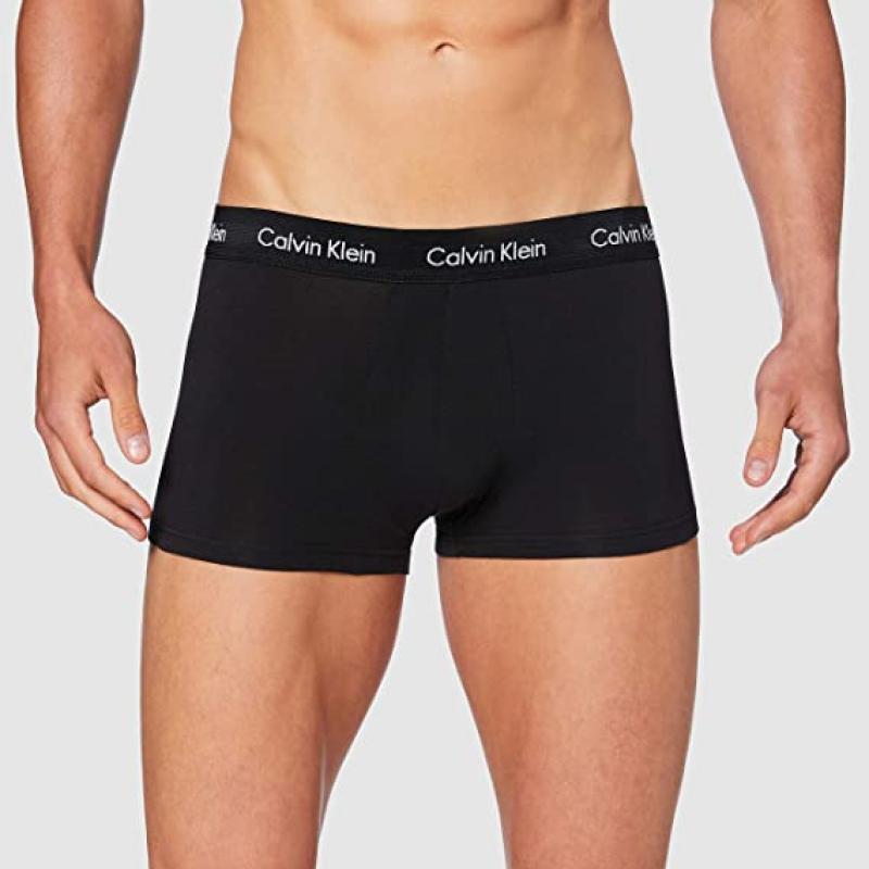 Calvin Klein Herren 3er Pack Boxershorts, Schwarz (B-Alligator/Grey Heather/Black Bal), S (3er Pack)