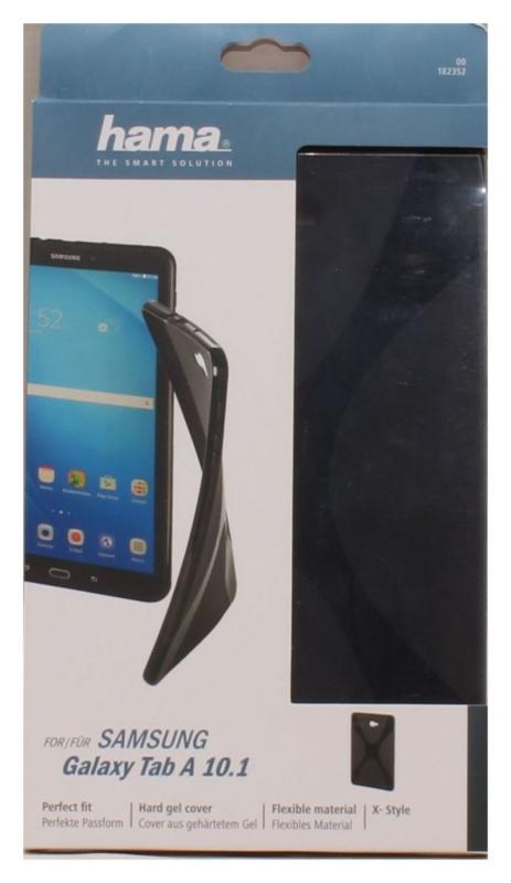 Hama Cover Gel X fr Galaxy Tab A 10.1 Case Hlle Schwarz 