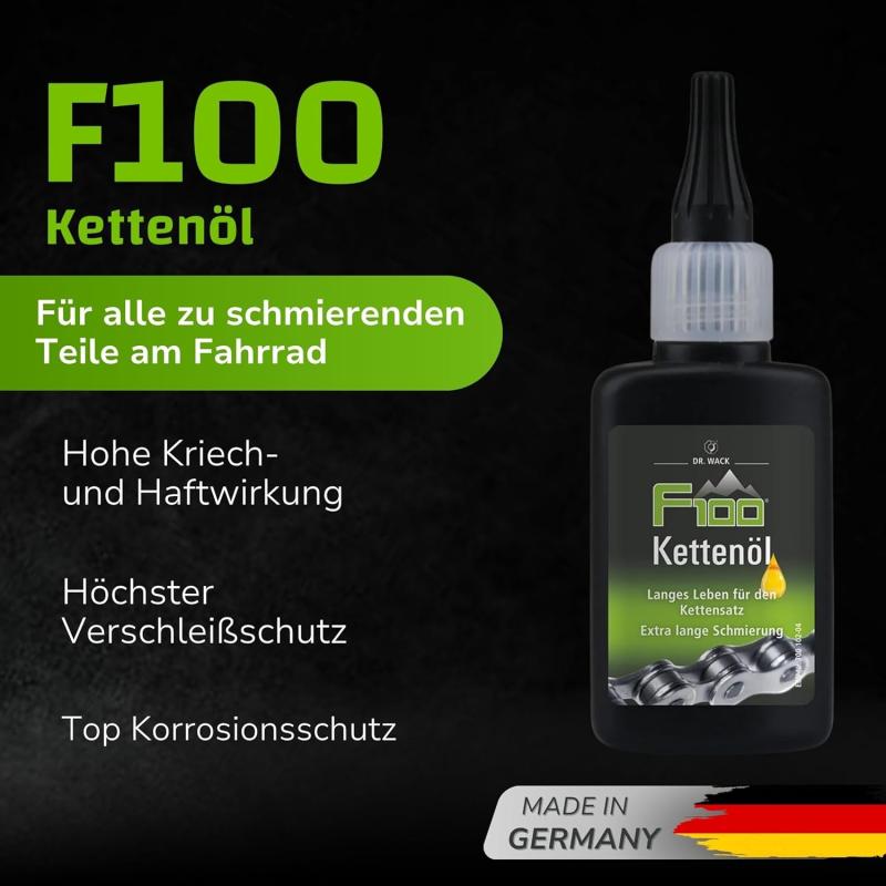 DR. WACK F100 Kettenöl für Fahrrad 50 ml