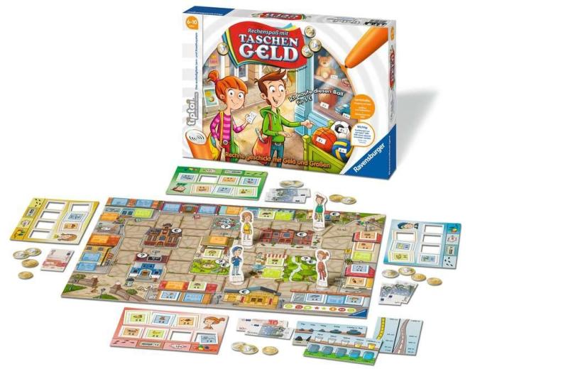 Ravensburger tiptoi 00779 - "Rechenspaß mit Taschengeld"
