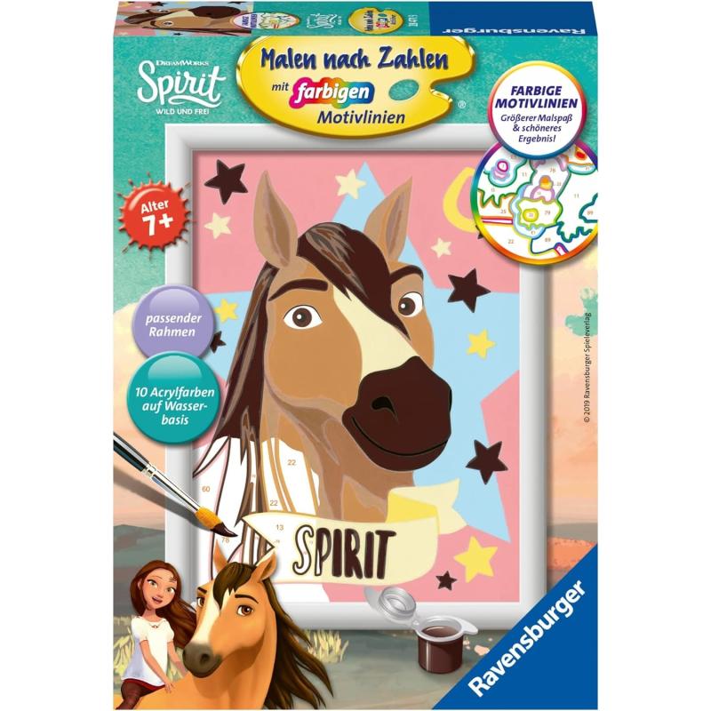 Ravensburger Malen nach Zahlen 28471 - Stolzer Spirit 