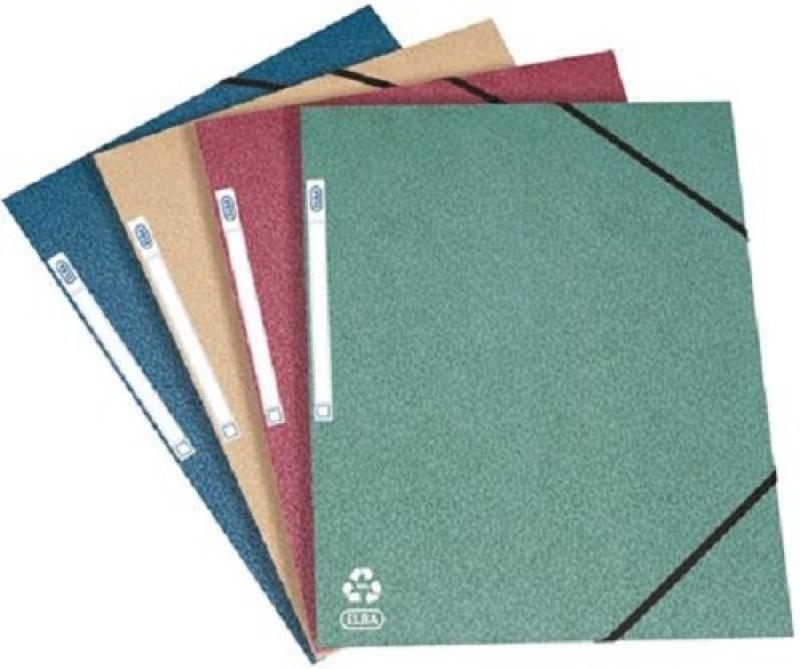 ELBA Eckspannermappe EUROFOLIO Natur, DIN A4, erdfarben