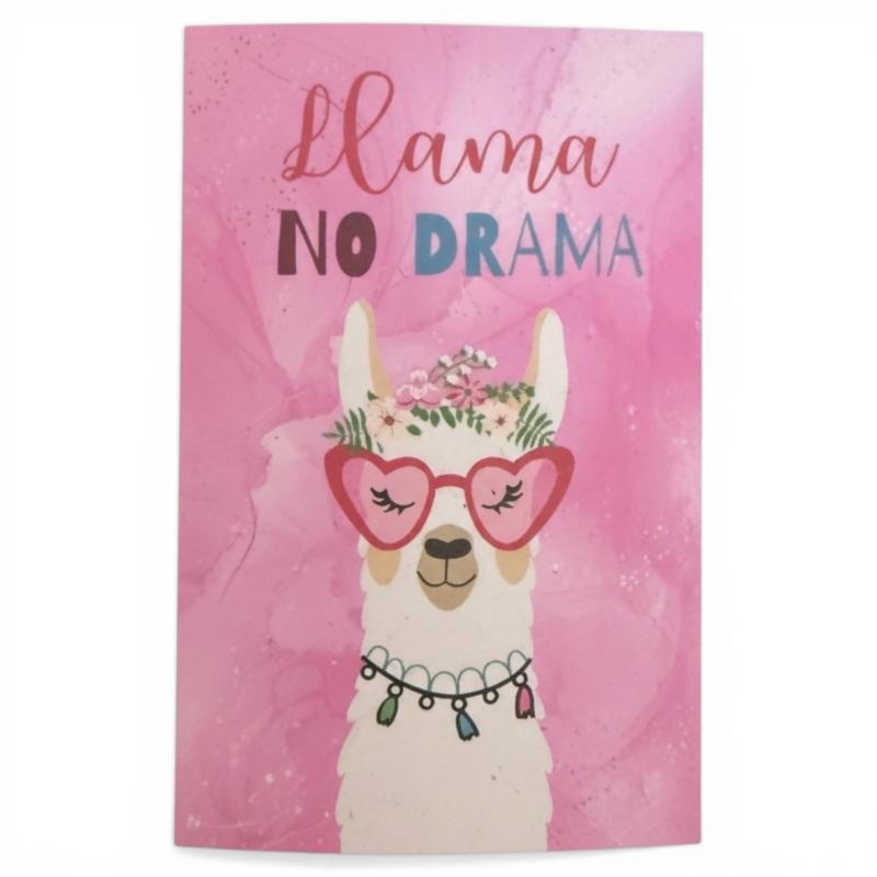 Home Ideas Wohndecke mit Tiermotiv Größe ca. 150 x 200 cm Rosa - LAMA No Drama