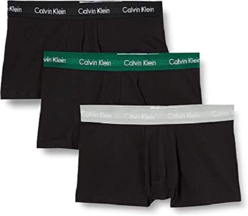 Calvin Klein Herren 3er Pack Boxershorts, Schwarz (B-Alligator/Grey Heather/Black Bal), S (3er Pack)