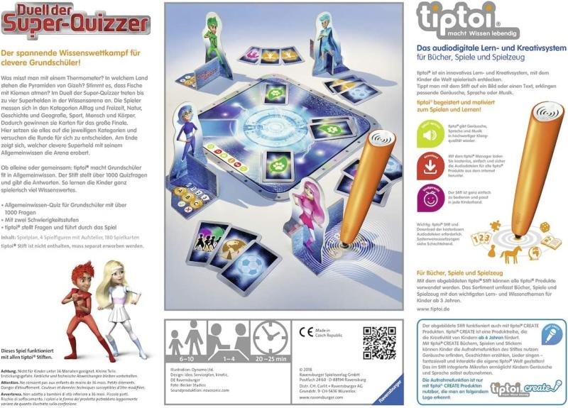Ravensburger tiptoi 00833 - "Duell der Super-Quizzer"