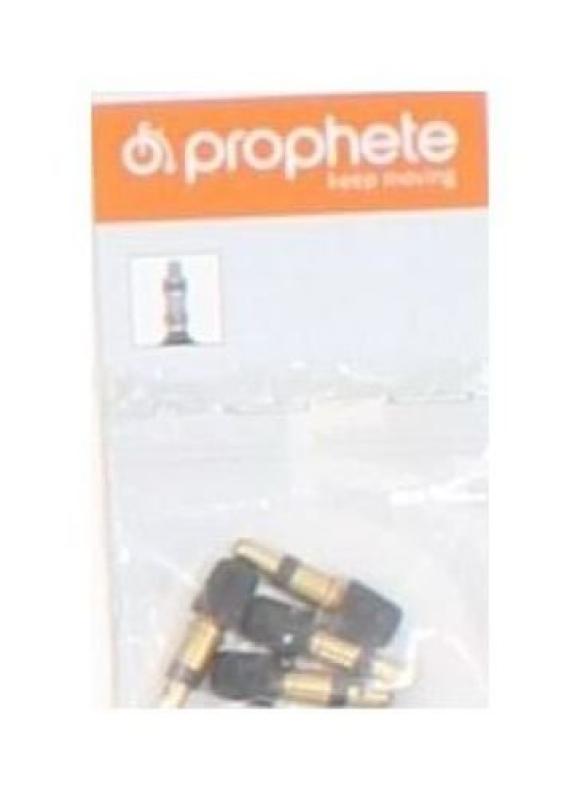 Prophete Ventile Patentventile, schwarz/silber, L, 5104 