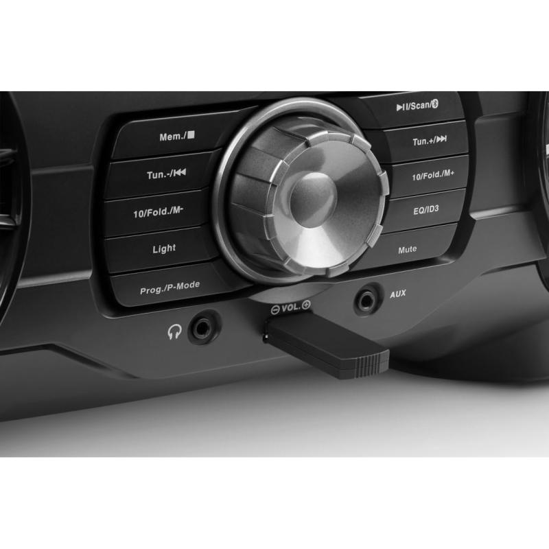 Medion P65104 Ghettoblaster Bluetooth CD MP3 bassbox Soundbar USB Radio AUX Soundsystem 