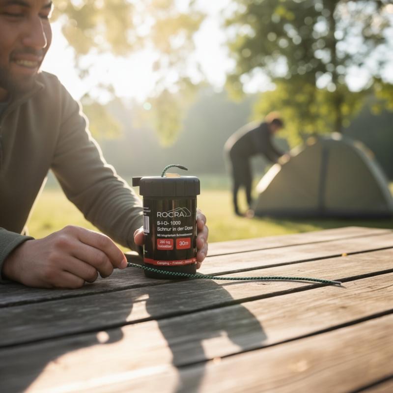 ROCRA Universal-Seil S-I-D Schnur in der DOSE 30 m, 200 kg belastbar