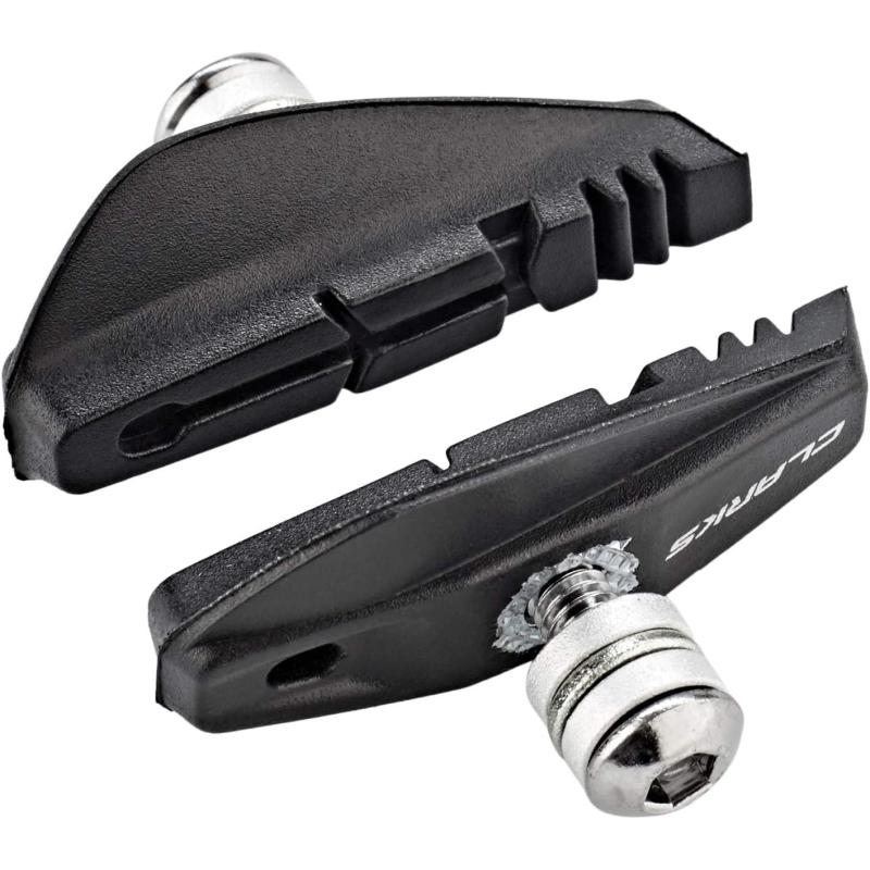 Clarks Bremsen Road Bremsbeläge Integraler Block W-Winkelverstellung für Shimano, grau