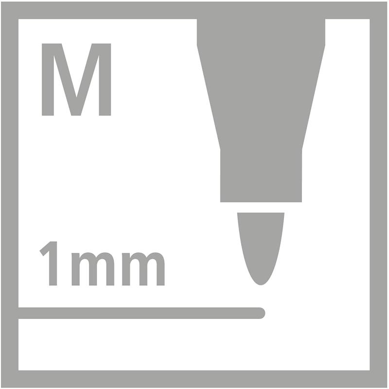 STABILO Premium-Filzstift 68 - Pastellfarben 8er Pack 