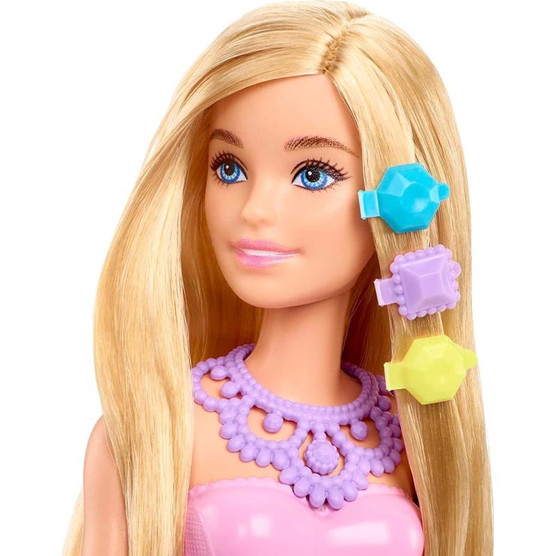 Barbie HGM66 - Dreamtopia Märchen-Adventskalender mit Barbie-Puppe und 24 Überraschungen