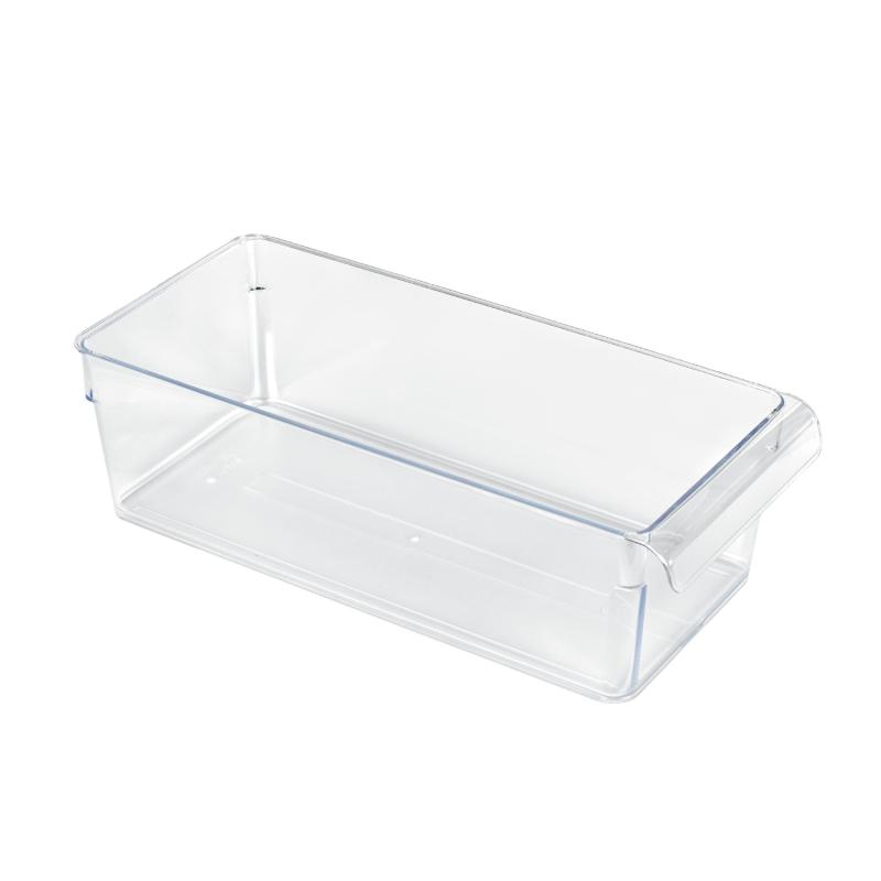 Rotho Loft 3er-Set Kühlschrankorganizer, Kunststoff (PP) BPA-frei, transparent S + M + L