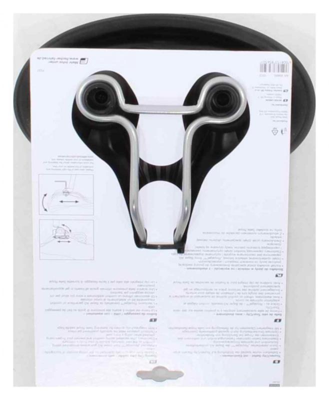 Selle Royal Erwachsene Elastomer Gel Tourensattel, Schwarz, One Size 