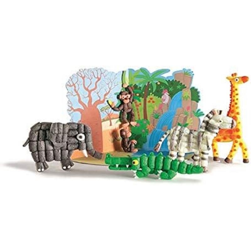 PlayMais Classic World JUNGLE – Kreatives Spielen, Bastel-Set