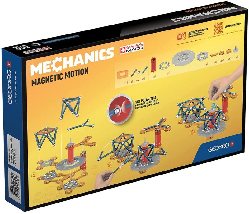 Geomag MECHANICS Magnetic Motion 146-teilig, Mehrfarbig