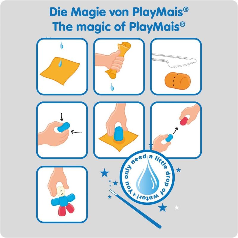 PlayMais Classic World FARM – Kreatives Spielen, Bastel-Set