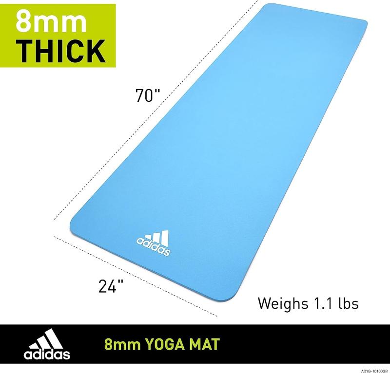 adidas Yoga-Matte - BLUE 8mm