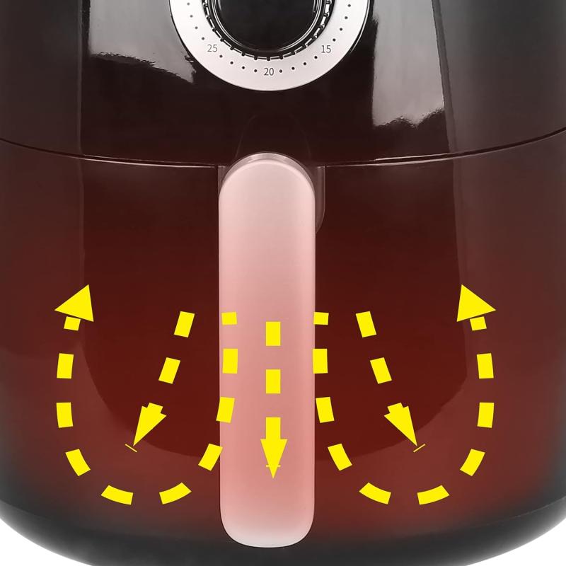 Emerio AF-125770 SmartFryer AirFryer Heißluftfritteuse 3.0 Liter 1450 Watt Schwarz