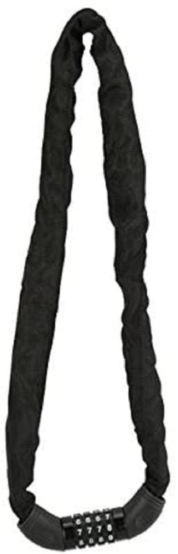 Fischer Fahrrad Kettenschloss Durchmesser 5 mm, schwarz, 90cm, 85898 