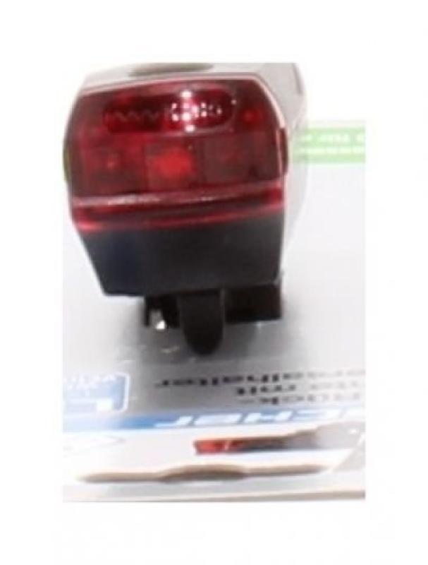 Fischer Batterie LED-Rckleuchte (Universalhalter), Schwarz, One Size 