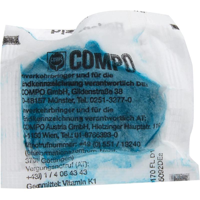 Compo Cumarax Ratten-Köder, Getreidepads, Fraßköder für Köderboxen, 20 Beutel (200 g)