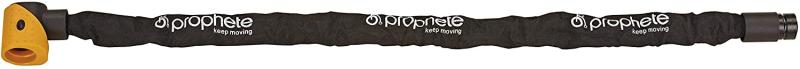 Prophete 0228 - Erwachsene Kettenschloss, Art, schwarz/orange, 90cm