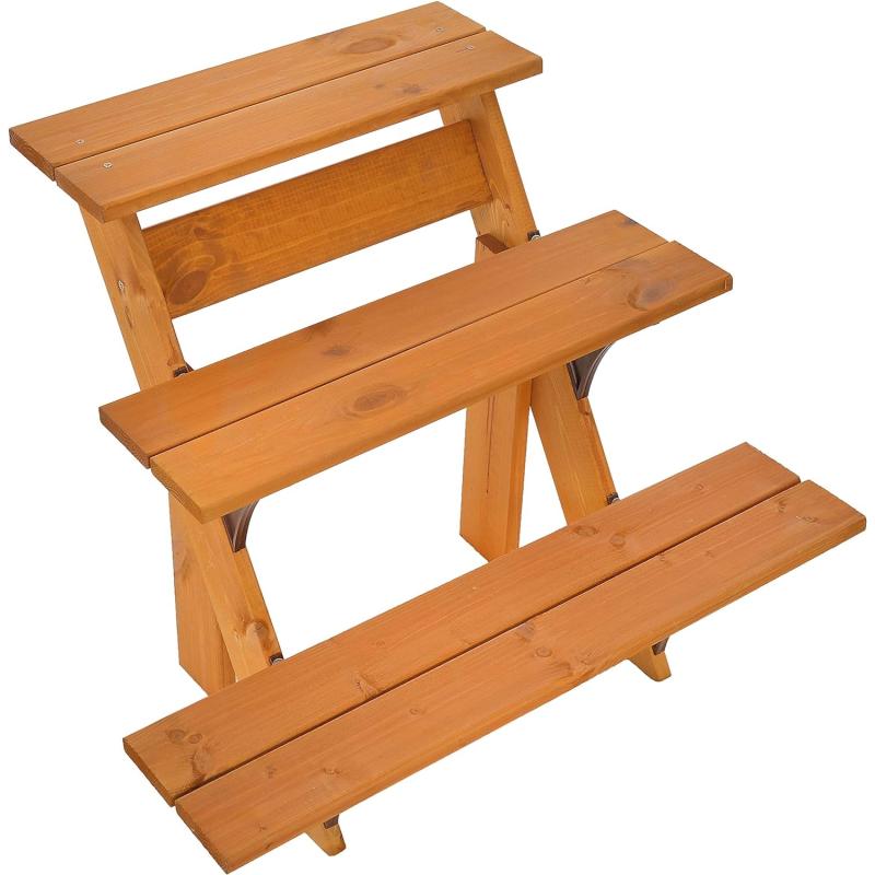 Blumentreppe Flora 3-stufig 55x56x60cm 