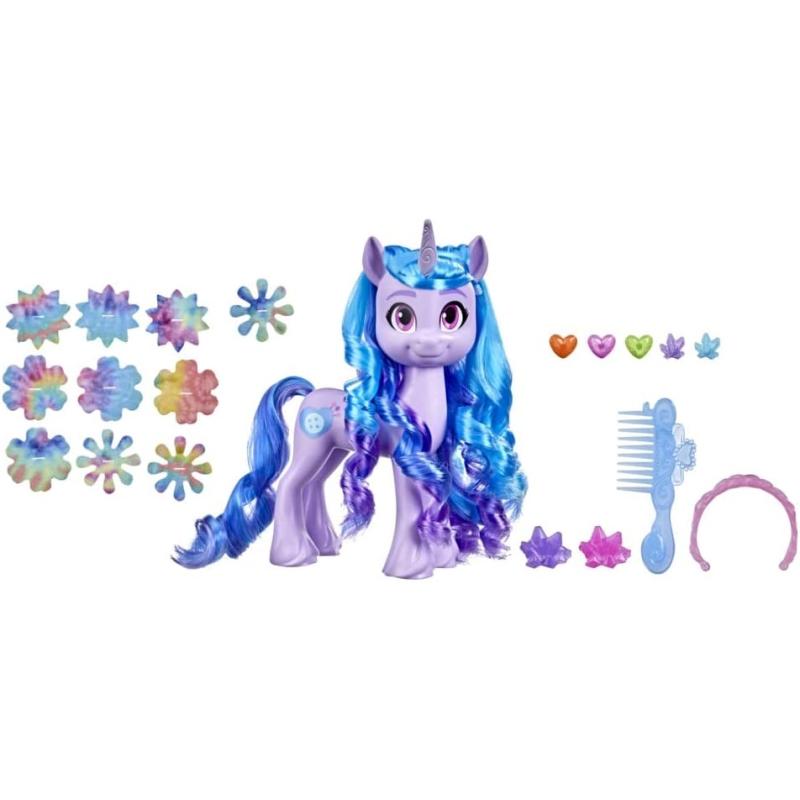 Hasbro - My Little Pony Magische Einhornstyles Izzy Moonbow