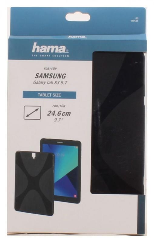 Hama Cover "Gel X" fr Samsung Galaxy Tab S3 9.7, Schwarz  