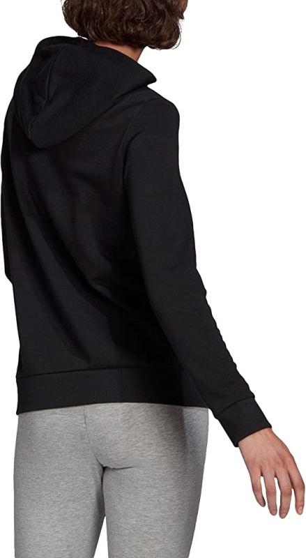 adidas Lin French Terry Kapuzensweat Black/White M
