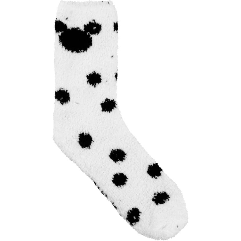 Disney Minnie Mouse Kuschelsocken für Damen - Schwarz/Weiß (2er Pack) 39 - 42