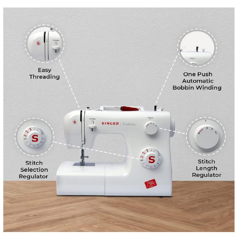 Singer Nähmaschine Tradition 2250 WEISS