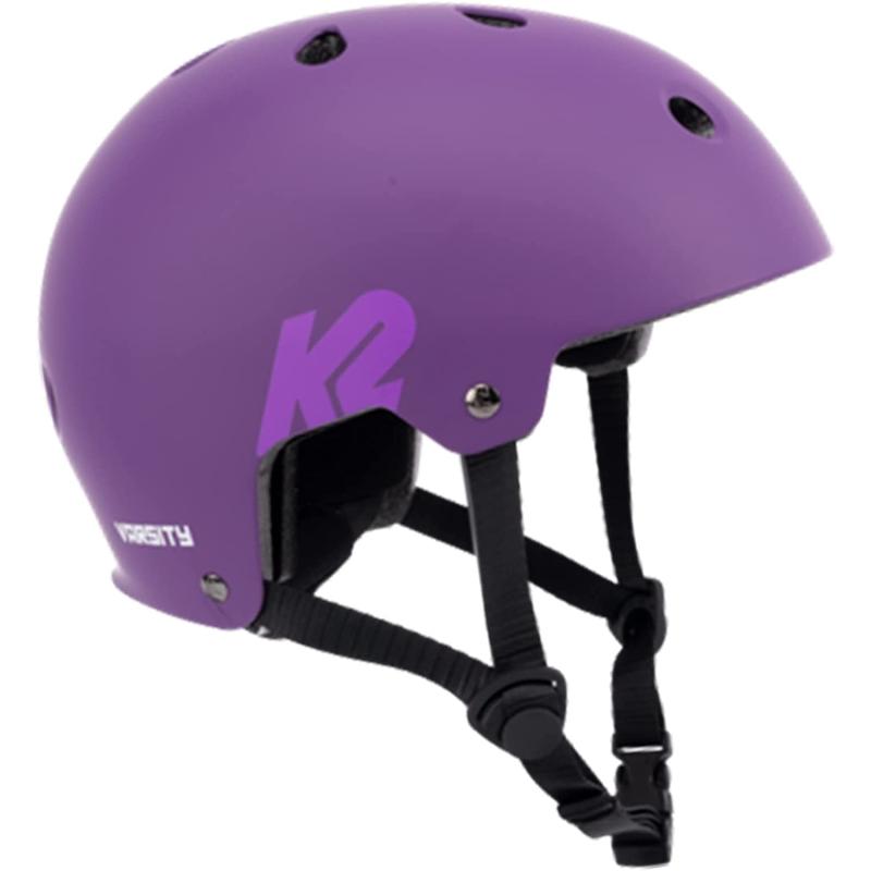 K2 Skate Varsity Helmet Unisex – Erwachsenen Skatehelm — Purple — 30G4222, M (55 - 58cm)