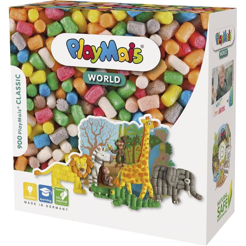 PlayMais Classic World JUNGLE – Kreatives Spielen, Bastel-Set