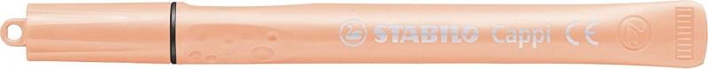 Filzstift mit Kappenring - STABILO Cappi - 12er Pack - mit 12 verschiedenen Farben