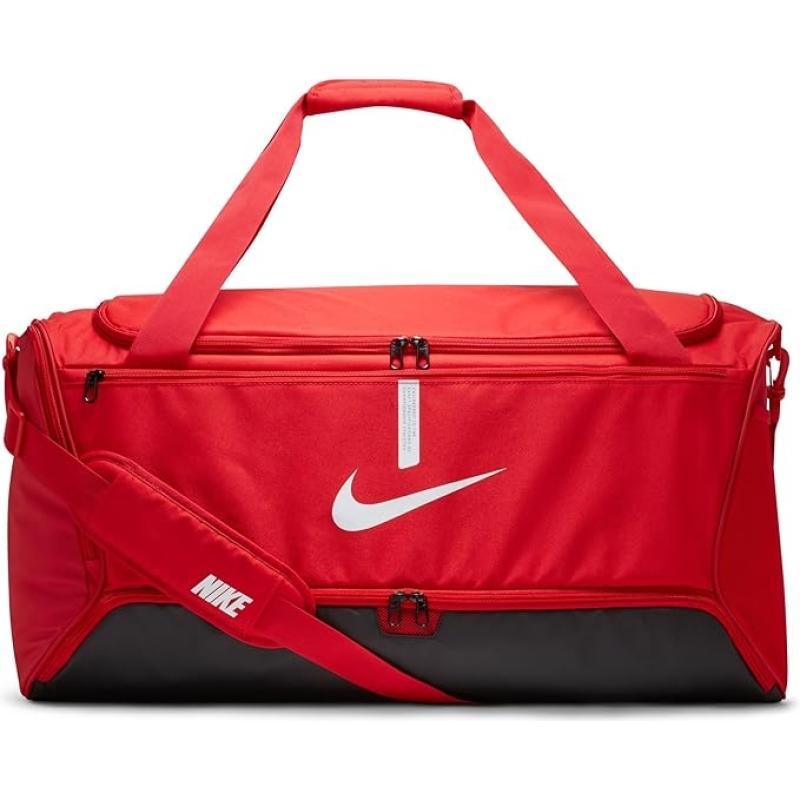 Nike CU8089 Unisex – Traingstasche Academy Team Fußball Seesack University ROT 95 L