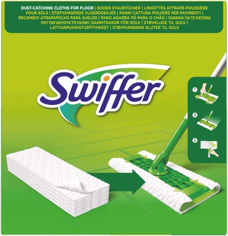 Swiffer DRY Bodenwischer Boden Staubtücher Nachfüllpack 36 Tücher