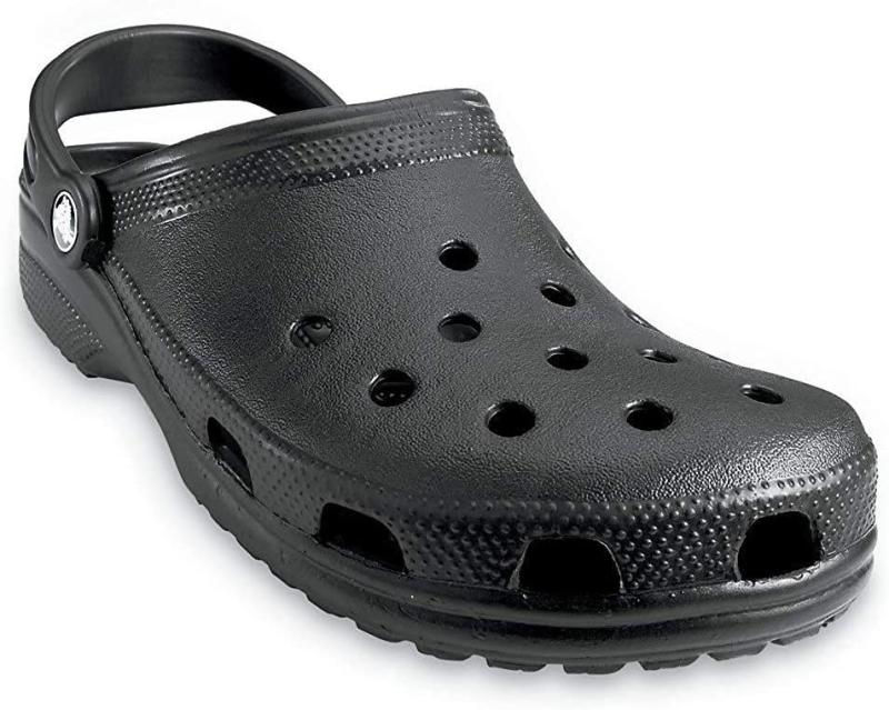 Crocs Unisex-Erwachsene Classic Clogs - Schwarz (Black) 38/39 EU