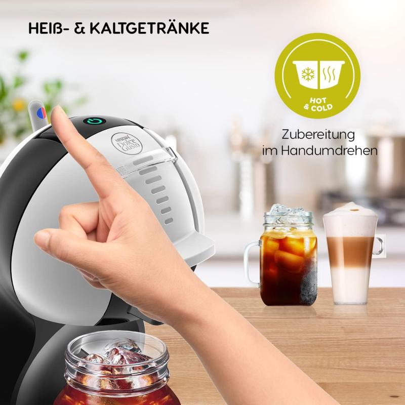 Krups KP123B Dolce Gusto Maschine Mini Me, 1500 Watt, GRAU GEBRAUCHT