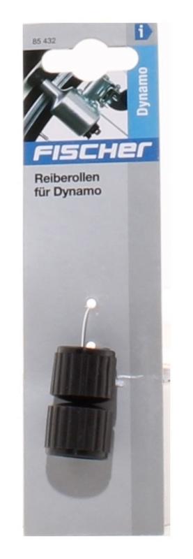 Fischer Dynamoreiberollen, Schwarz, One Size 