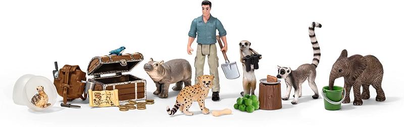 SCHLEICH Spielset - Adventskalender Wild Life, Mix