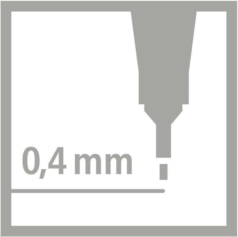 STABILO point 88 Filzstift Schulstifte - 10er Pack
