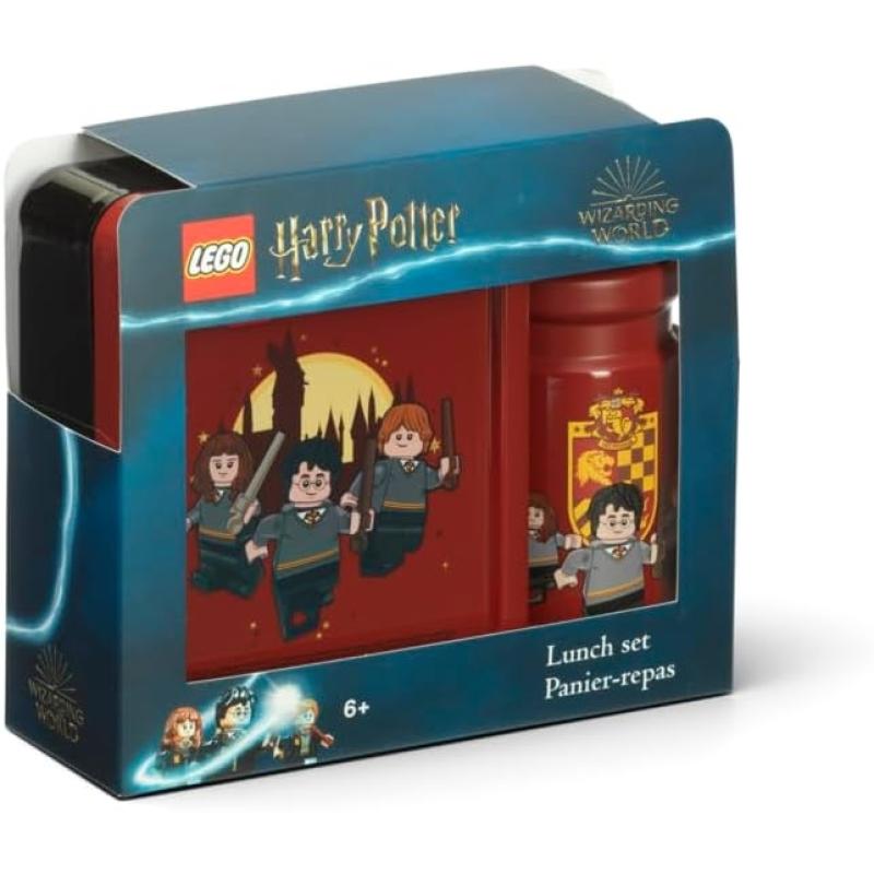 LEGO® Lunch-Set Classic Panier-Repas GRYFFINDOR -Trinkflasche + Brotdose  - Rot / Schwarz