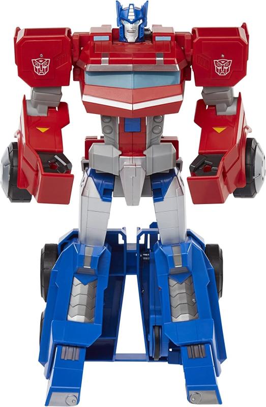 Transformers Spielzeug Bumblebee Cyberverse Adventures Roll N’ Change OPTIMUS PRIME Figur, 25 cm