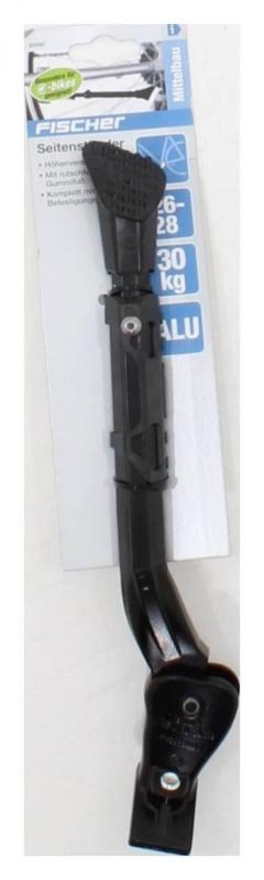 Fischer Ursus Erwachsene Seiten-Stnder, Schwarz, 26-28 Zoll