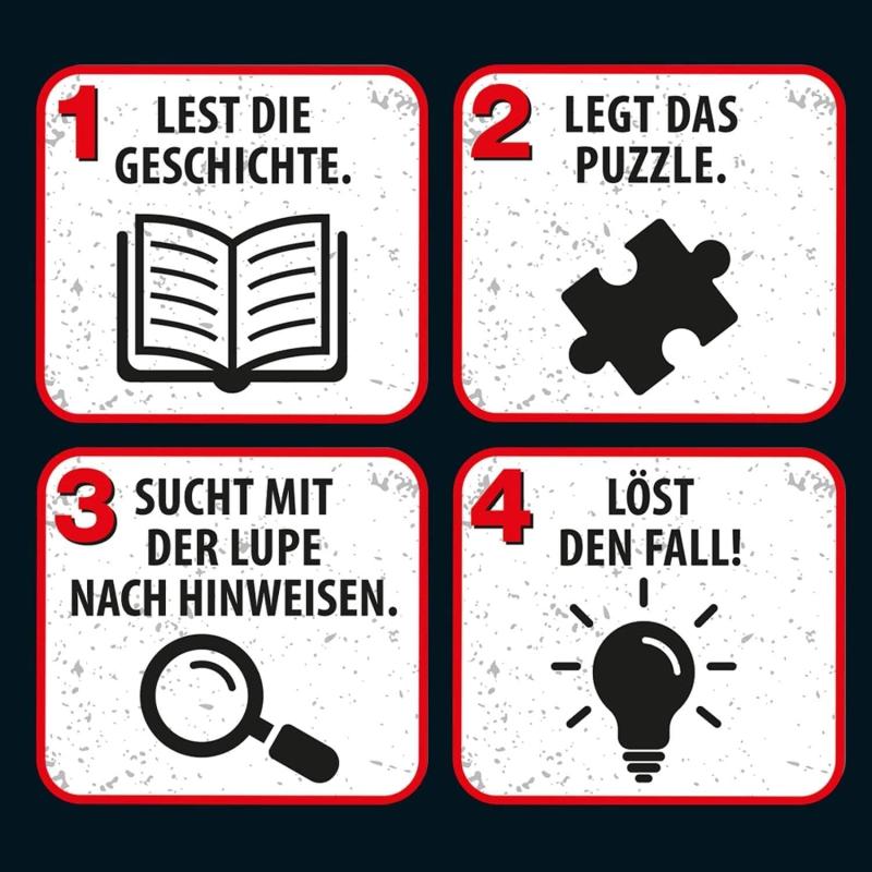 KOSMOS 697990 Krimi Puzzle Die drei ??? Kids Chaos im Zoo
