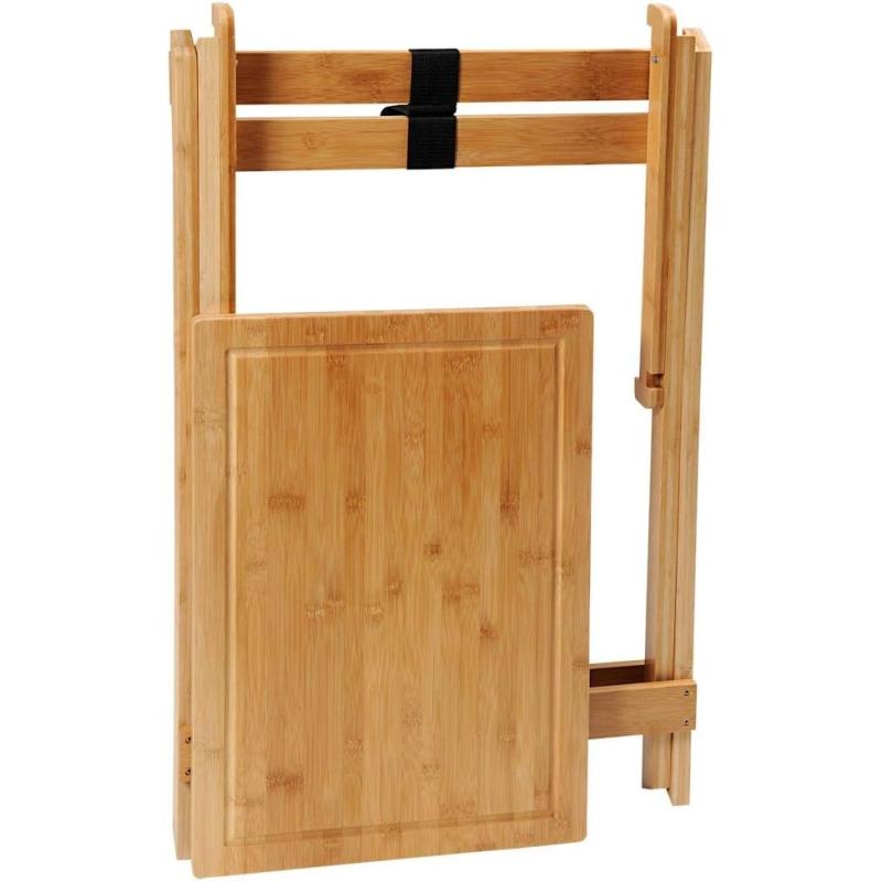 KESPER BBQ- & Beistelltisch, zusammenklappbar, 60 x 45 cm, H: 79 cm Braun