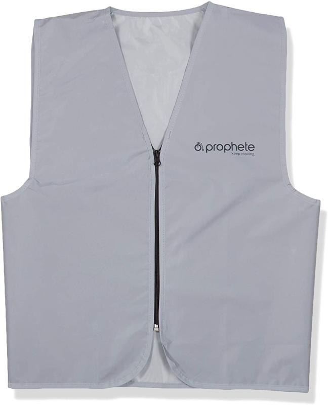 Prophete Reflex-Sicherheitsweste fr Erwachsene Reflektoren, Grau, M