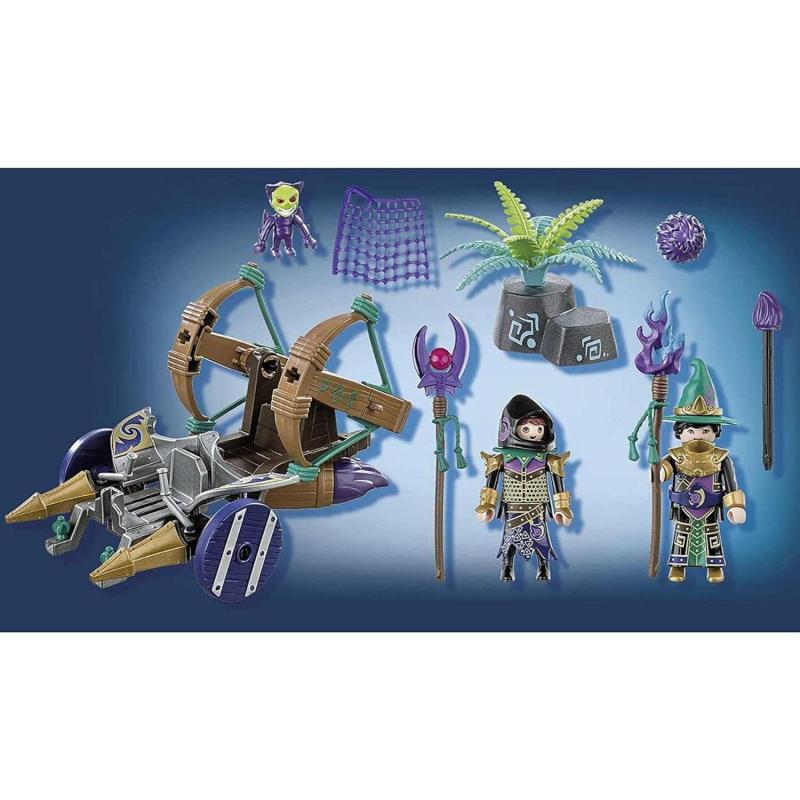 PLAYMOBIL Novelmore 70748 Violet Vale - Dämonen-Fangwagen